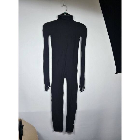 Skims Sheer mesh mock neck catsuit Nwot - Picture 5 of 13